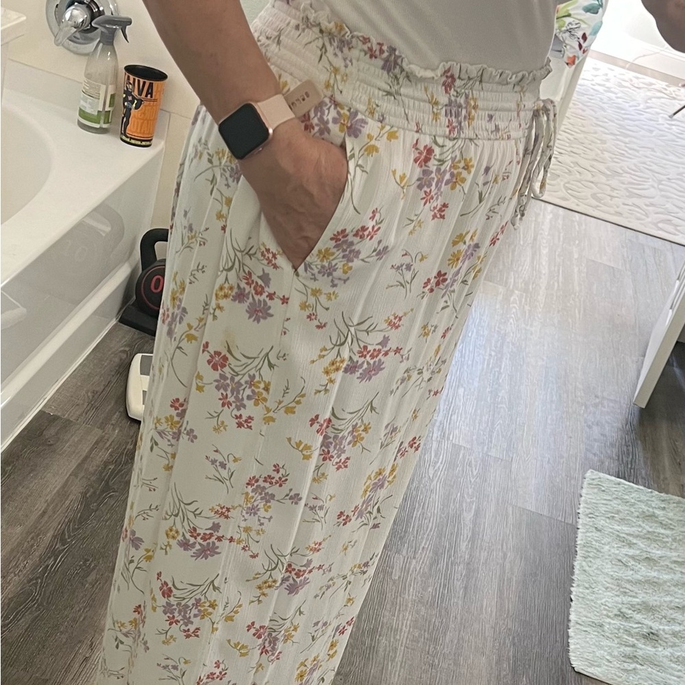 Floral pants